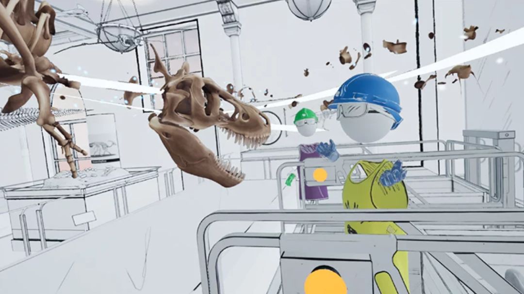 VR技术| 体验沉浸式虚拟现实的霸王龙 VR技术| 体验沉浸式虚拟现实的霸王龙